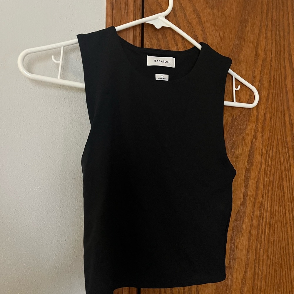 Babaton Black tank top